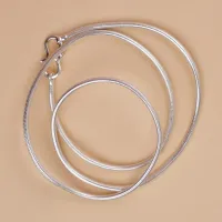 Серебренная цепочка для кулона Линга Бхайрави, короткая, Иша Лайф; Linga Bhairavi Silver Small Chain, Isha Life